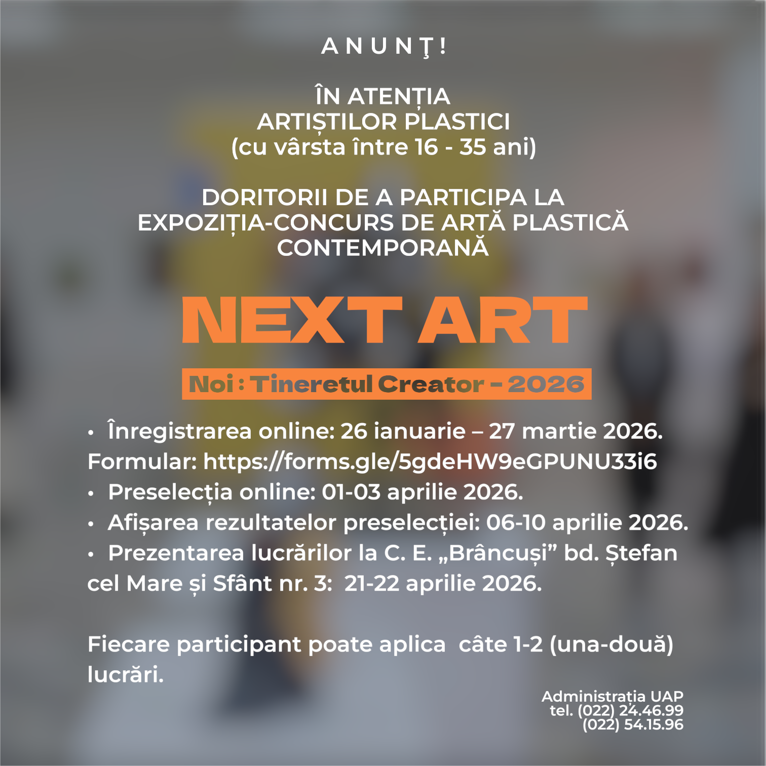 NOI: TINERETUL CREATOR-2026