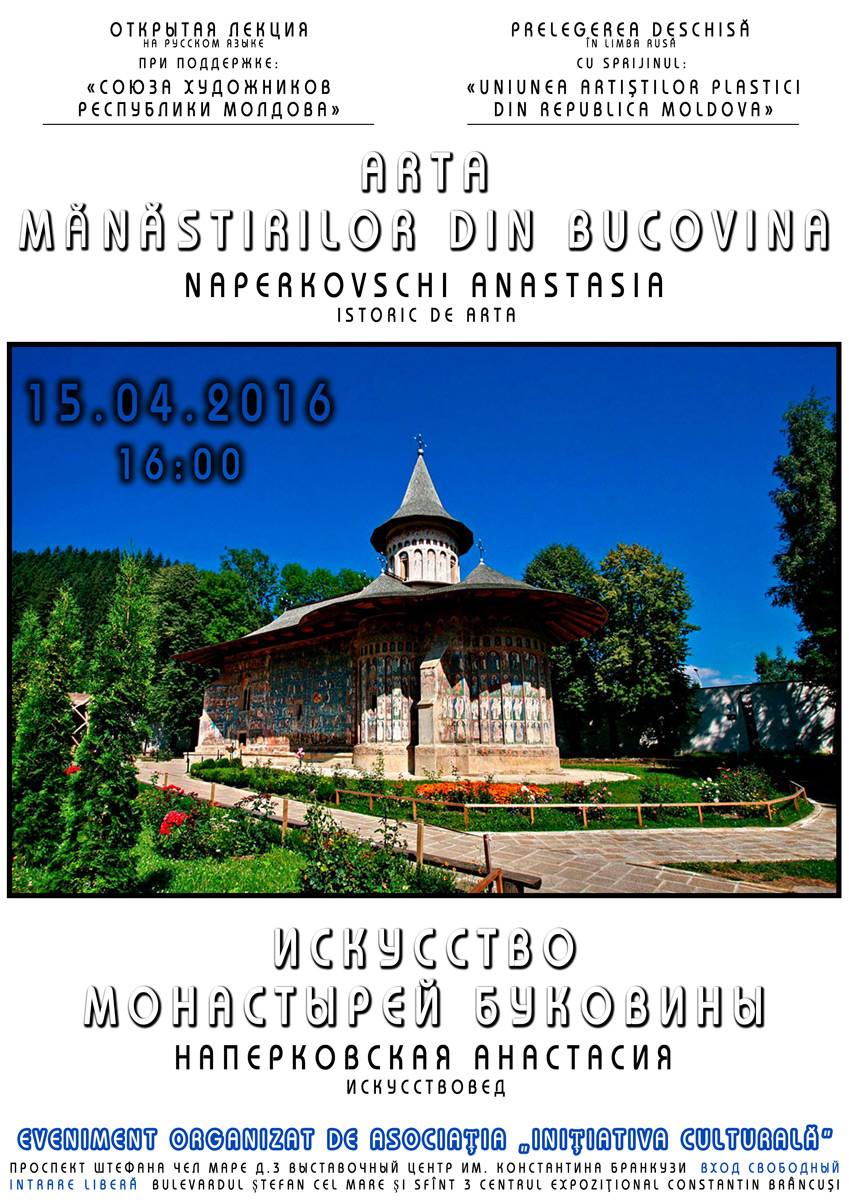 Napercovschi Anastasia: Arta mănăstirilor din Bucovina