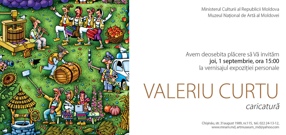 Valeriu CURTU: Caricatură